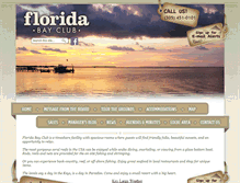 Tablet Screenshot of flabayclub.com